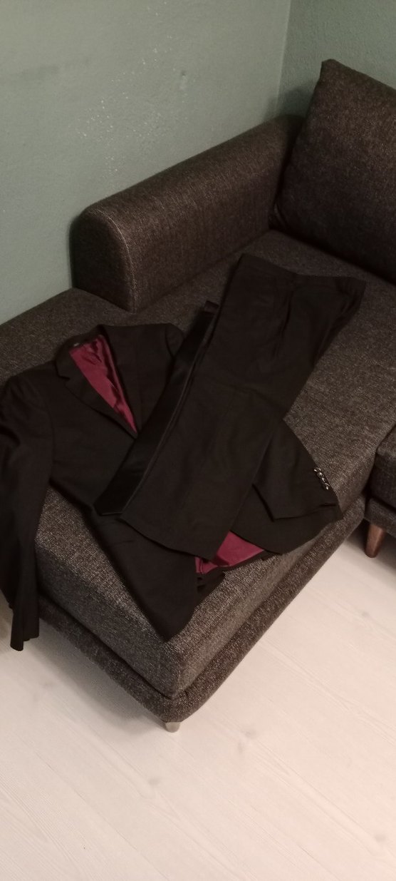 Siyah Erkek Takım Elbise - Görsel 2