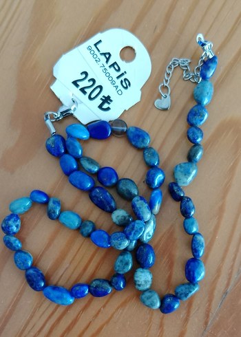 Doğal taş Lapis Kolye