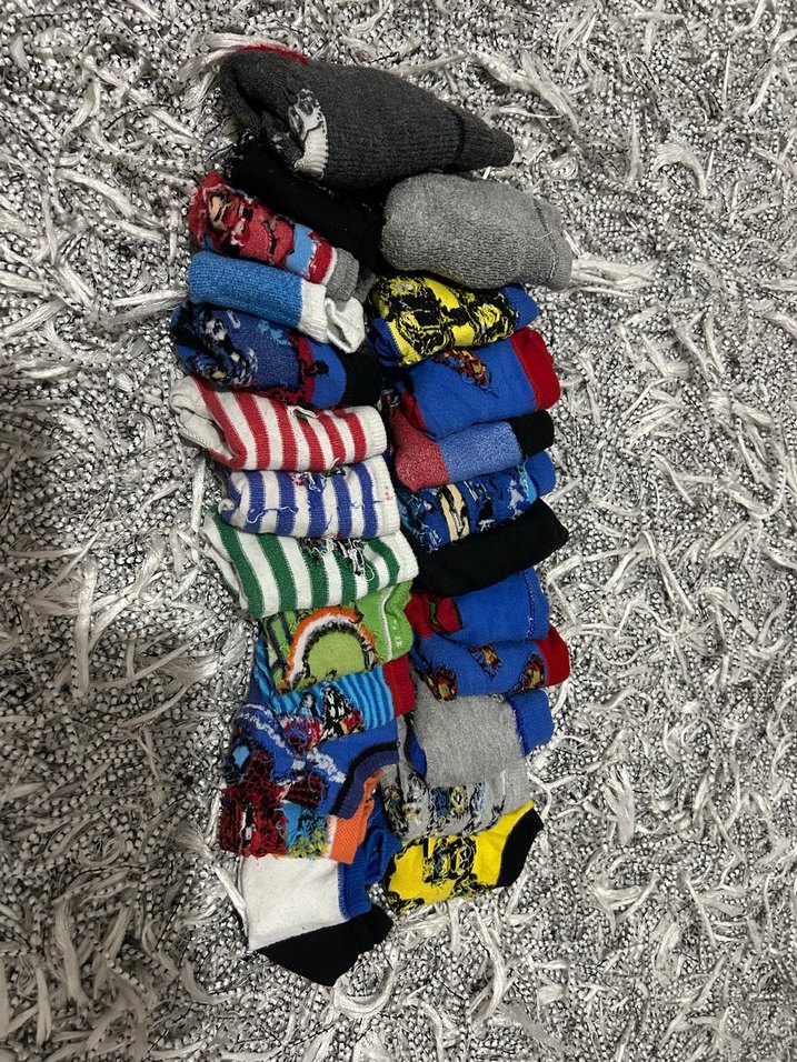 Erkek Çocuk Çok Renkli Desenli Çorap Seti - Görsel 2