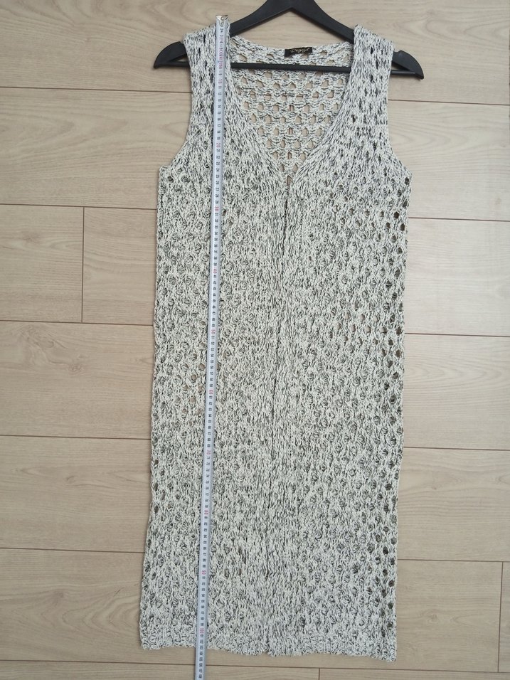 Örme uzun spor yelek - Görsel 3