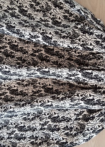 Bohem Midi Piliseli Hamile Eteği - Görsel 3