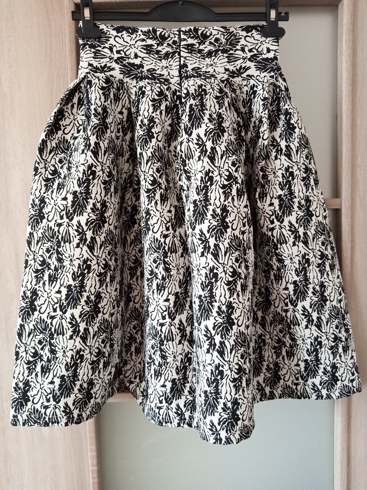 Bohem Midi Piliseli Hamile Eteği - Görsel 2