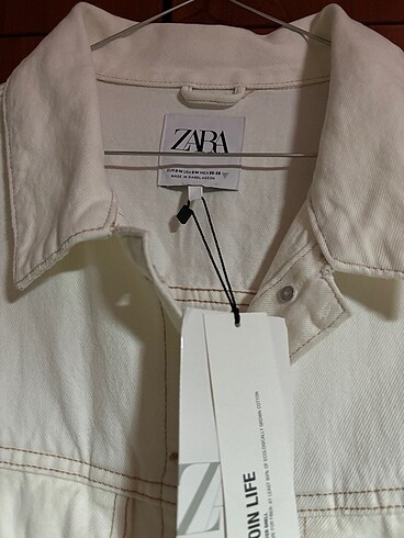 m Beden Etiketli zara kot ceket