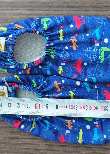 Renkli Baskılı Lastikli Erkek Bebek deniz ayakkabısı - Görsel 3