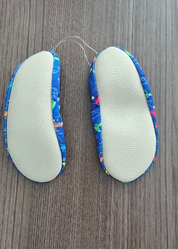 Renkli Baskılı Lastikli Erkek Bebek deniz ayakkabısı - Görsel 4