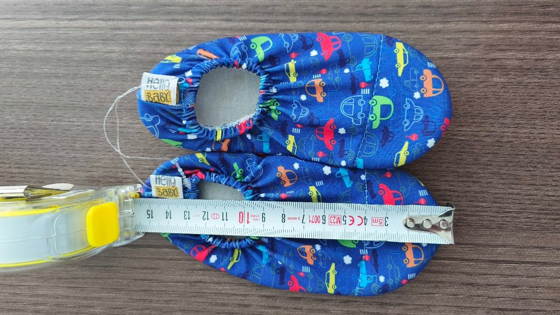 Renkli Baskılı Lastikli Erkek Bebek deniz ayakkabısı - Görsel 3