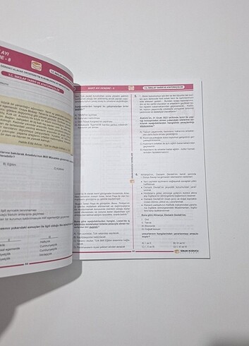 8.SINIF İNKİLAP 40 SARMAL DENEME İKİNCİDOZ - Görsel 5