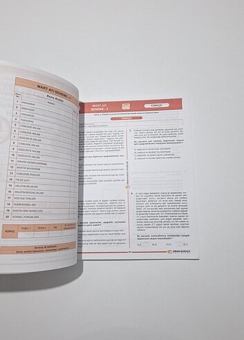 8.SINIF TÜRKÇE 20 SARMAL DENEMEİKİNCİDOZ - Görsel 4