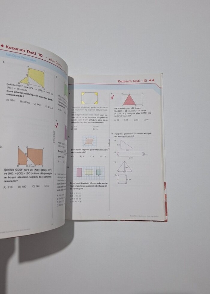 6.SINIF MATEMATİK SORU BANKASI - Görsel 4