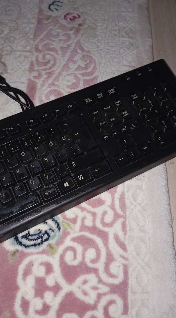 Kablolu Siyah Klavye - Görsel 3