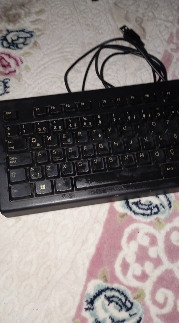 Kablolu Siyah Klavye - Görsel 2