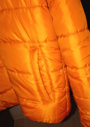 Turuncu Fermuarlı Erkek Çocuk Mont (9/10 yaş) - Görsel 5