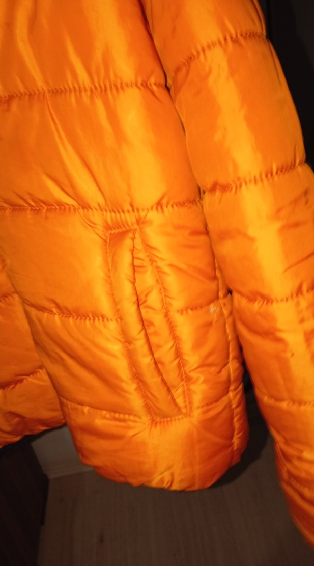 Turuncu Fermuarlı Erkek Çocuk Mont (9/10 yaş) - Görsel 5