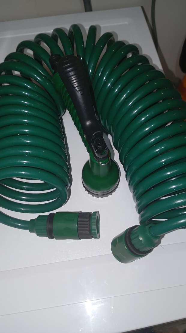 10 Metre Uzayabilen Spiral Hortum Seti - Görsel 2