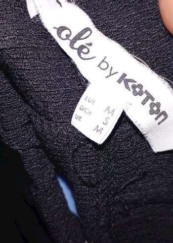 Siyah Pilili Kadın Kumaş Pantolon - Görsel 4