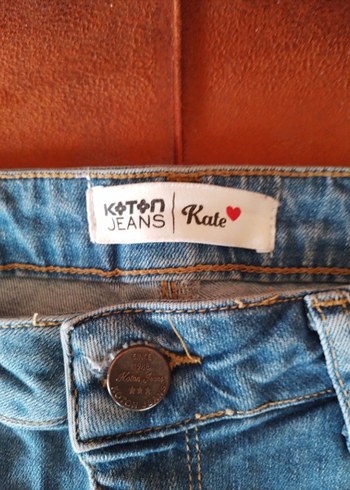40 Beden Kadın Mavi Denim Mini Şort