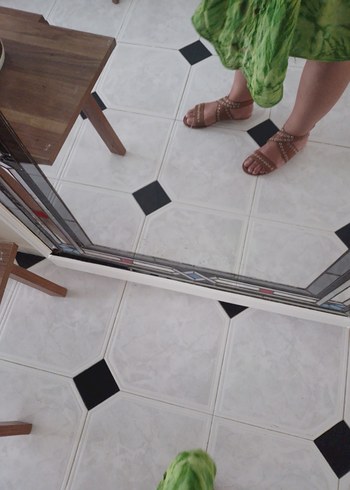 38 Beden taba Minimalist kadın Sandalet