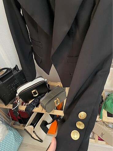 xs Beden siyah Renk Blazer ceket