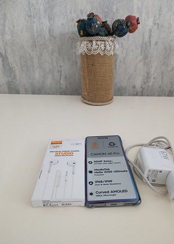 Tecno Camon 40 Pro 256GB Gri Android Telefon