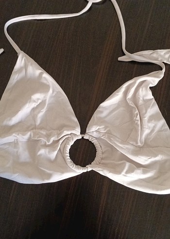 Penti Beyaz Strappy Elastik Bikini Üstü