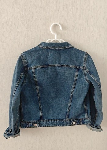 xs Beden mavi Renk Düğmeli Mavi Kadın Denim Ceket