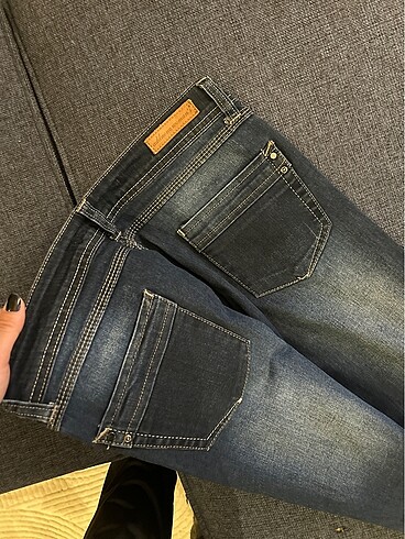 40 Beden Jean lacivert