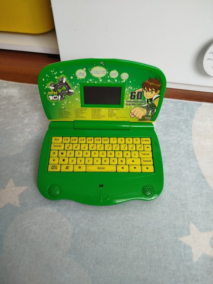 Renkli Ben 10 Çocuk laptop - Görsel 2
