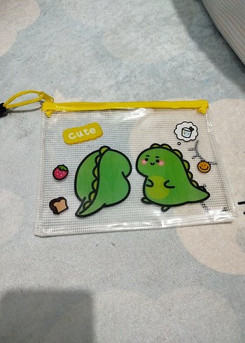 Renkli Dinozor Desenli Çocuk Kalemlik