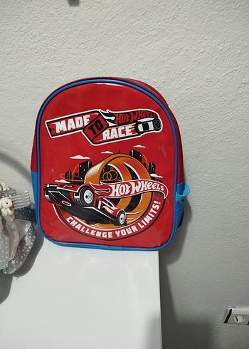 Renkli Hot Wheels Çocuk Okul Çantası kreş çantası