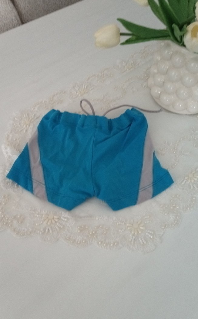 Mavi Erkek Çocuk Mayo Şortu - Görsel 3