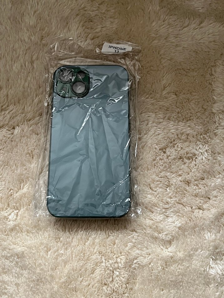 Yeşil Parlak iPhone 13 Bohem Telefon Kılıfı - Görsel 2