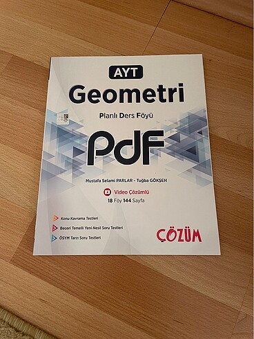 Ayt geometri planlı ders föyü