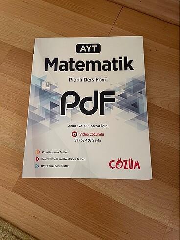 Ayt matematik planlı ders föyü