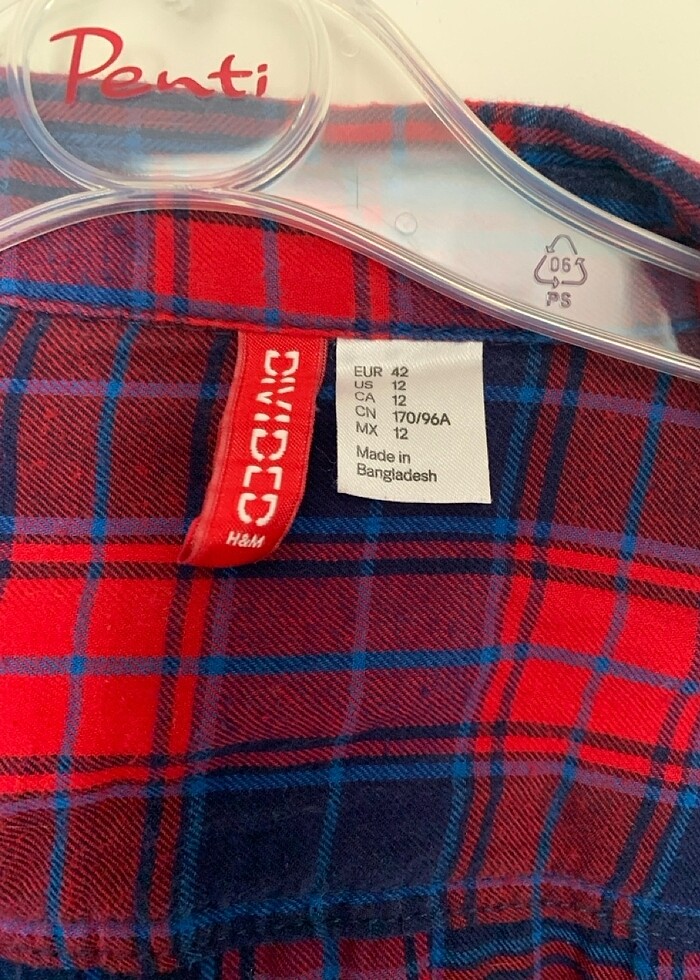 H&M gömlek - Görsel 3