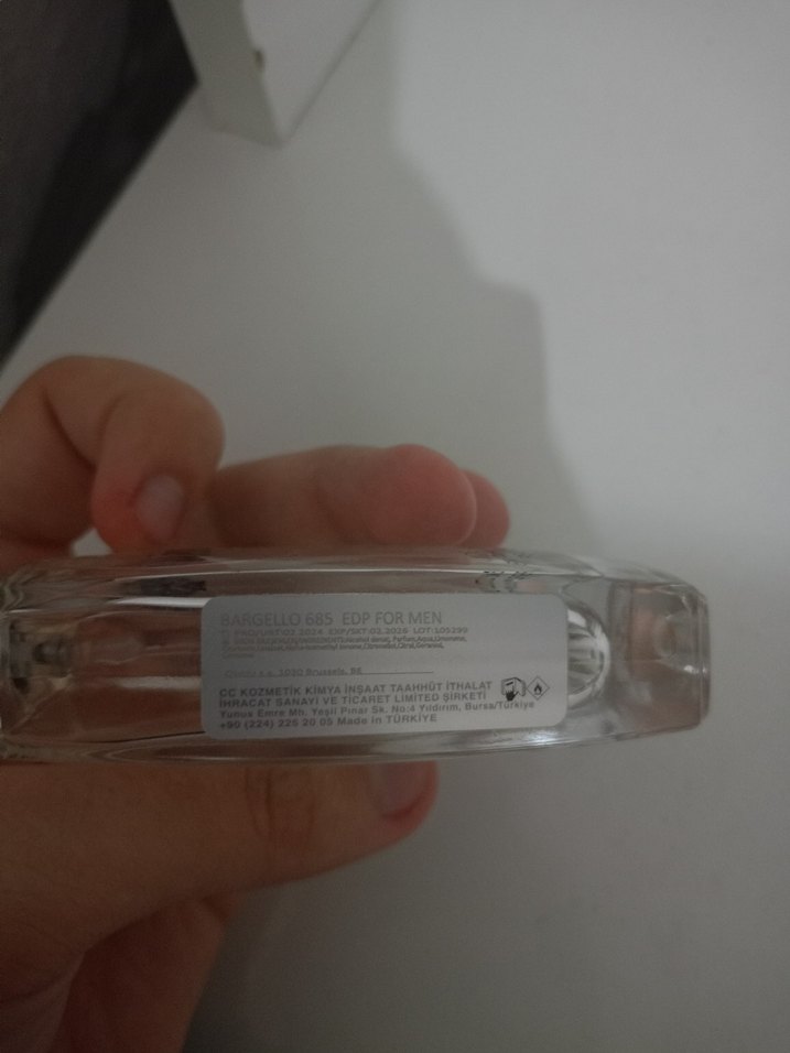 Bargello Erkek Parfüm 50 ml - Görsel 2