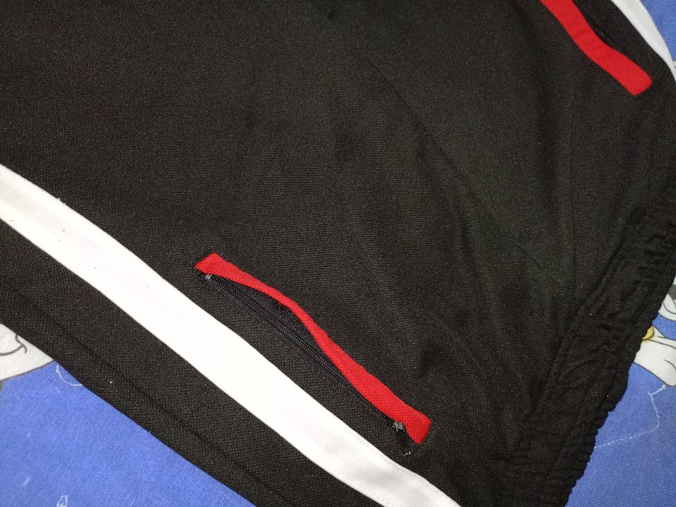 Fermuarlı Siyah Erkek Eşofman Altı - Görsel 3