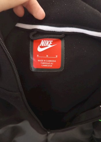 Nike Siyah antrasit Tech Fleece - Görsel 4