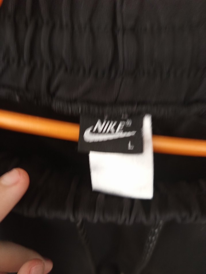 Siyah Nike Fermuarlı Erkek Kısa Eşofman Altı - Görsel 4