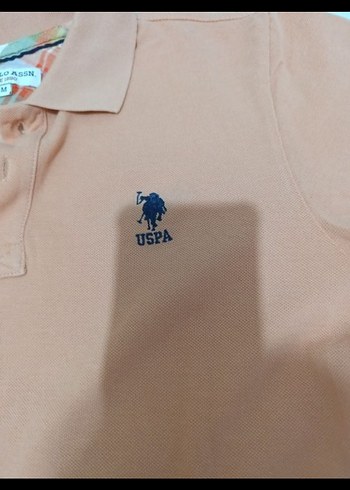 Turuncu Kısa Kollu Polo Tişört - Görsel 3