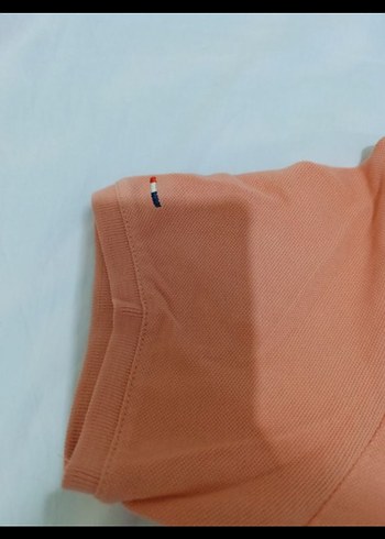 Turuncu Kısa Kollu Polo Tişört - Görsel 4