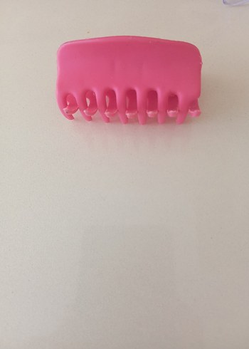 Diğer Pembe Plastik Tokalı Saç Tokası