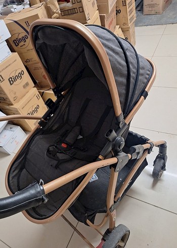 Siyah Bebek Arabası - Görsel 2