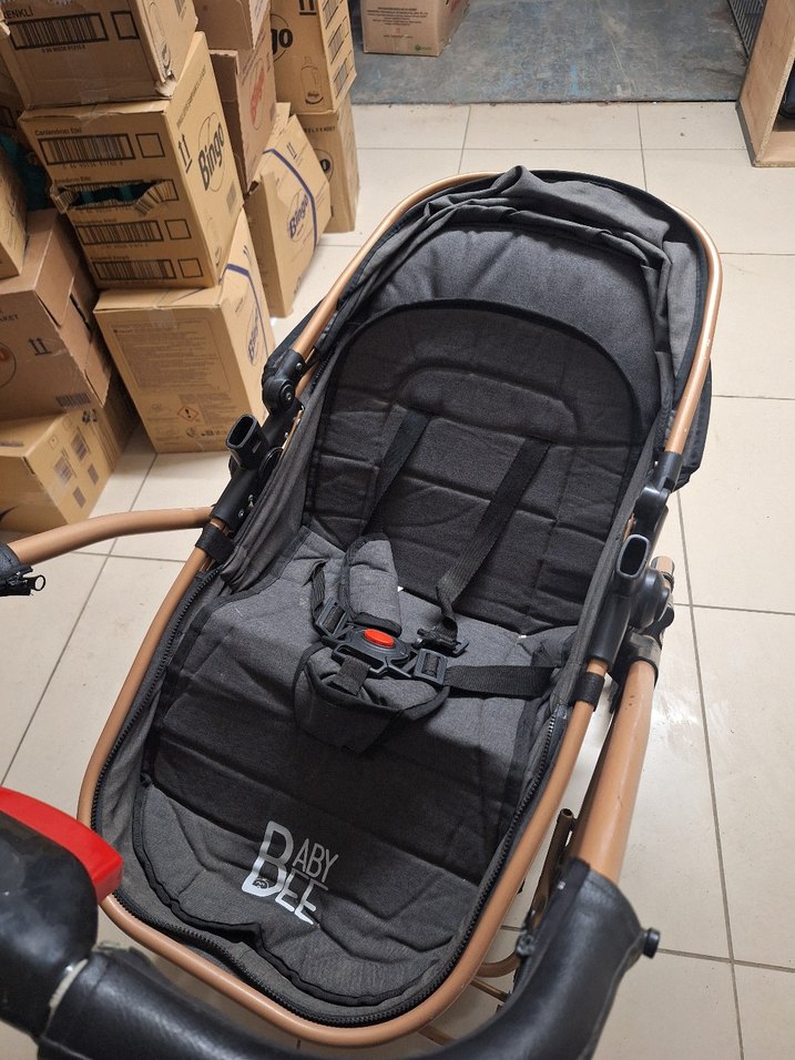 Siyah Bebek Arabası - Görsel 3