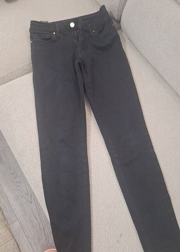 Gri Kadın Denim Jean Pantolon - Görsel 3