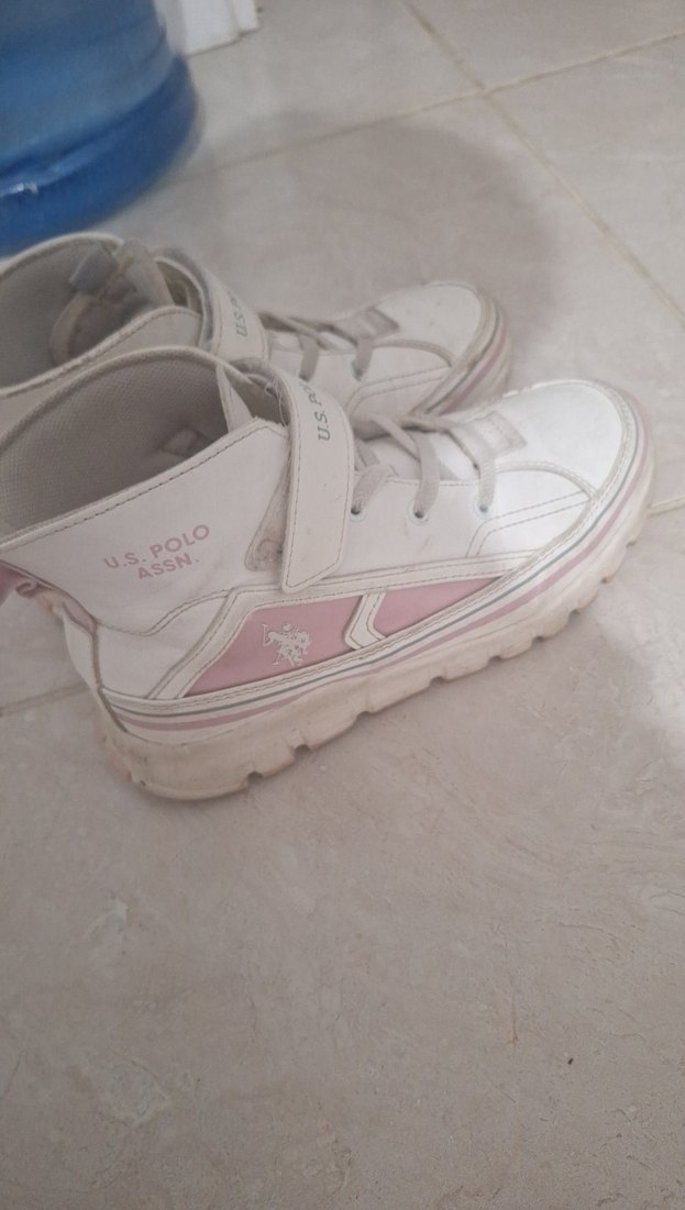 Kız Çocuk Beyaz U.S. Polo Sneakers - Görsel 2