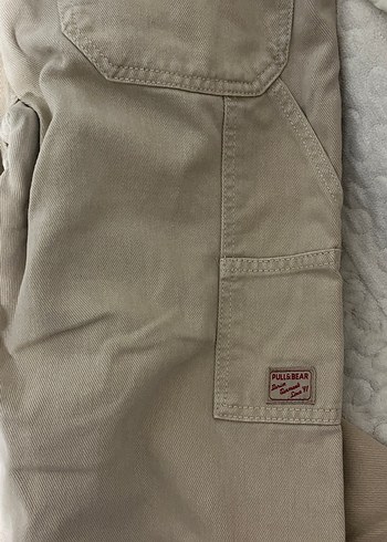 Bej Rahat Kesim Keten jeans - Görsel 2