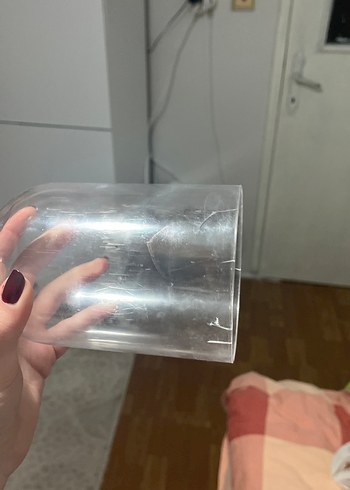 Pastel Pembe fırcalık organızer - Görsel 3