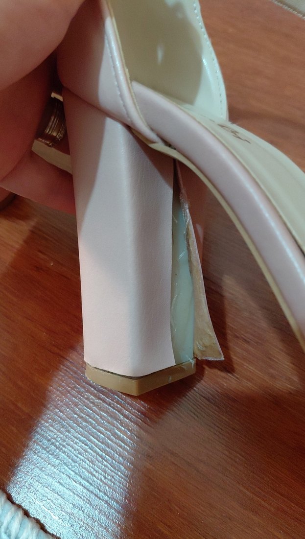 Pembe Topuklu Kadın Abiye Ayakkabı - Görsel 3