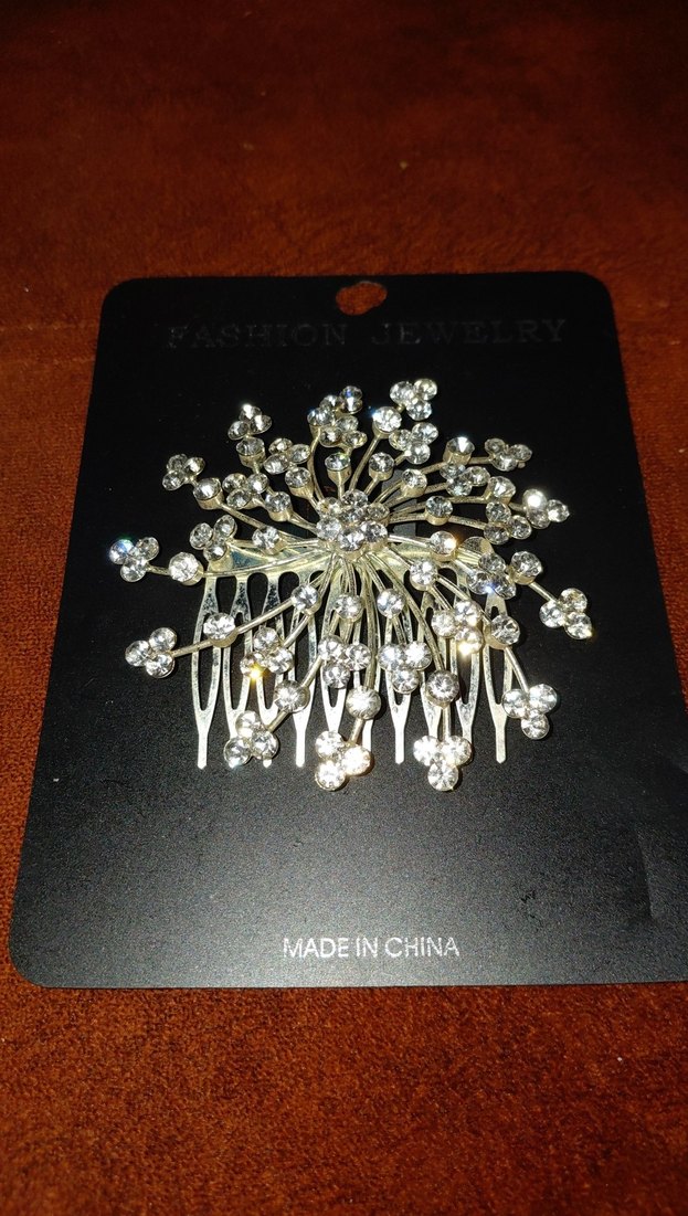 Altın Renkli Taşlı Saç Tokası - Görsel 2