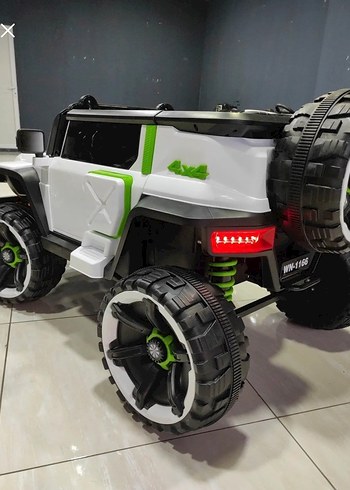 Jeep 4x4 akülü araba kumandalı - Görsel 5